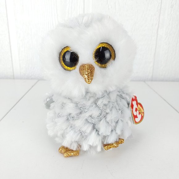Ty | Toys | Ty Beanie Boos Owlette White Owl Plush 6 Stuffed Animal ...